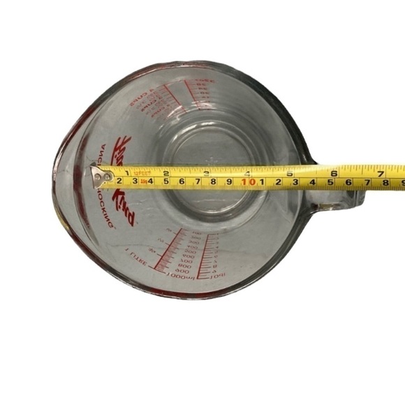 𝅺FIRE King 4 cup/ 1 litre vintage glass measuring cup - Picture 7 of 7